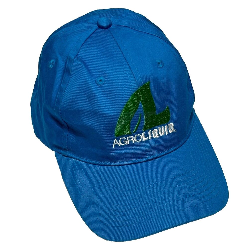 AgroLiquid Blue Men's Hat Adjustable Ball Cap Baseball